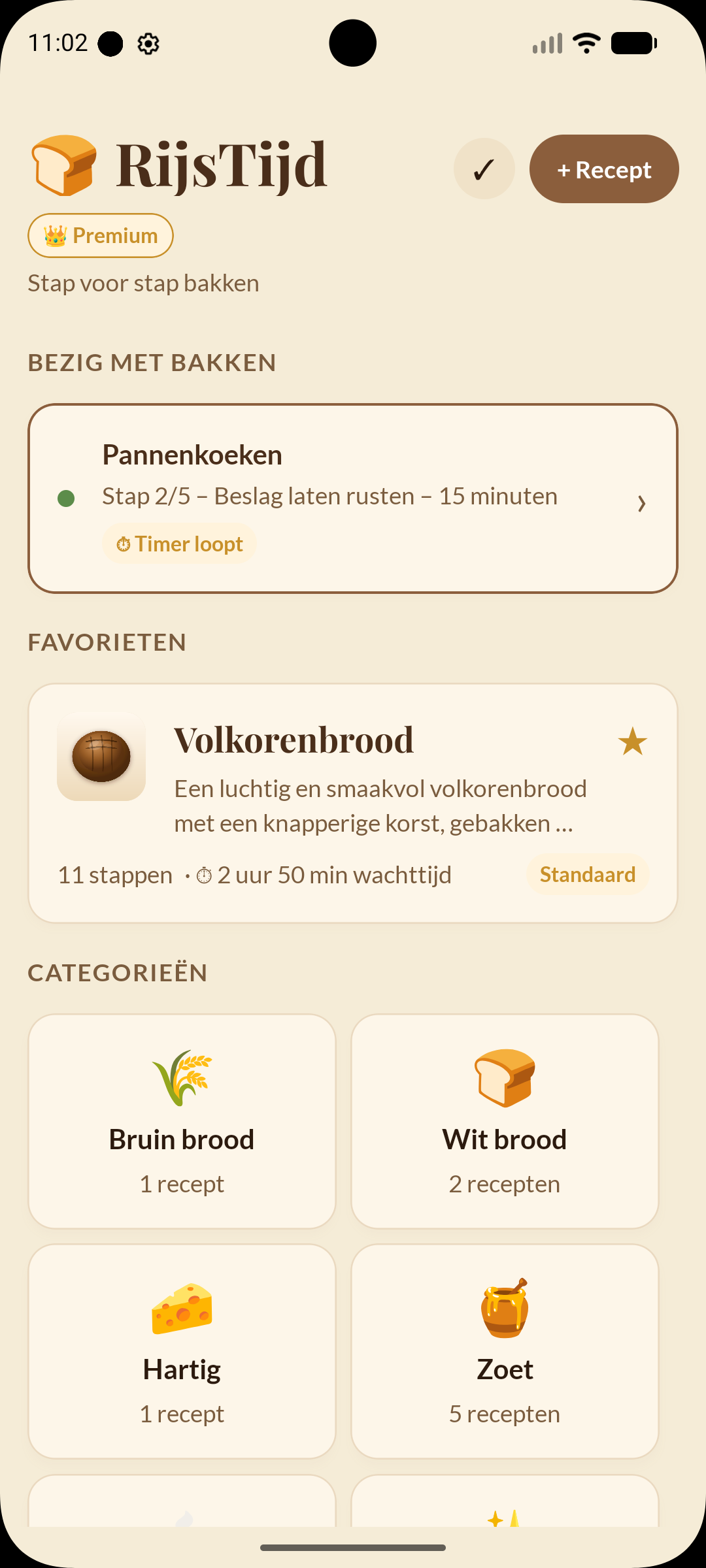 RijsTijd app overzicht